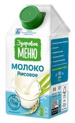 Молоко Рисовое Здоровое меню (500 мл)