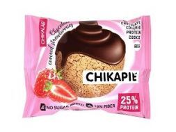 Печенье протеиновое Клубника в шоколаде Chikapie (60 г)