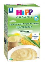 Каша Hipp зерновая органическая кукурузная с 5 мес. (200 г)