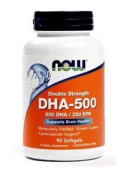 NOW DHA 500 mg (90 кап)