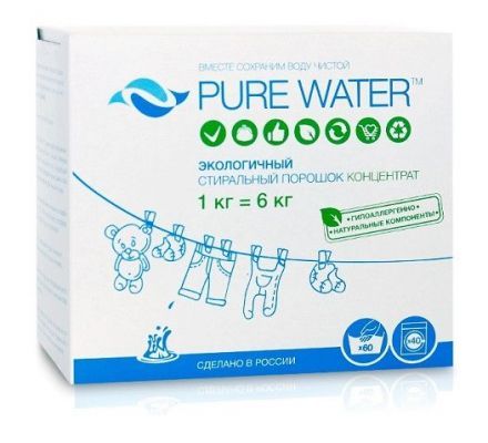 Стиральный порошок (1 кг), Pure Water